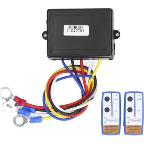 Télécommande Sans Fil Pour Treuil Électrique, Abs 120w 12v-24v, Interrupteur De Remplacement Pour Jeep, Camion, Vtt