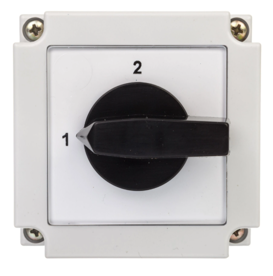 Nockenschalter 1-2 1p 10a Im Gehäuse 4g10-54-pk R014 63-840347-011
