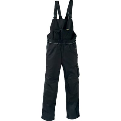 Berufslatzhose AMAZONAS 8338, schwarz/schwarz, Größe 25