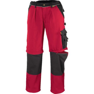 Bundhose TOBAGO 8353, rot/schwarz, Größe 60