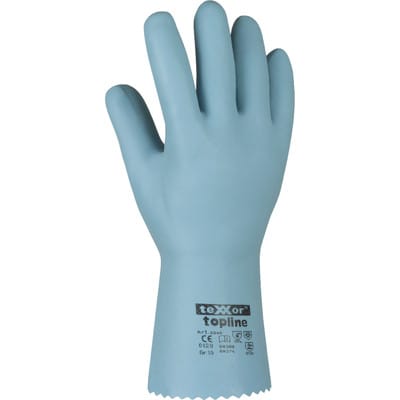 Chemikalienschutzhandschuh 2240, Kat. III, hellblau, Größe 11