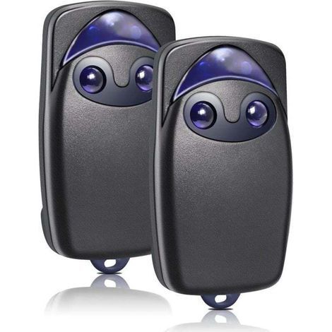 Bunthaus Pa Télécommande De Porte De Garage Pour Flor-s, Lot De 2, Fréquence 433,92 Mhz, Compatible Avec Flo2r-s, 2 Canaux
