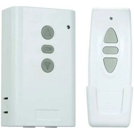 Bunthaus Pa Drahtloser Fernbedienungsschalter, Ac220v 433mhz-empfänger, Lerntyp-controller, Bidirektionaler 3-tasten-hf-sender, Fernbedienung Für Vorhang-controller-set