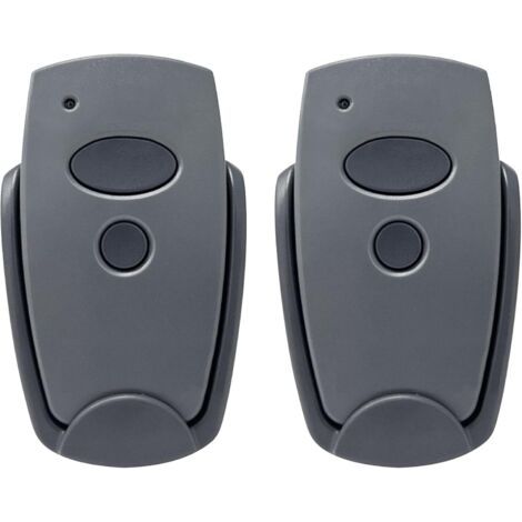 Lot De 2 Télécommandes Universelles Pour Porte De Garage 868 Mhz Compatibles Avec Marantec Digital 302, 304, 382, ​​384, 313, 321, 323, 131