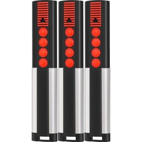 Télécommande De Porte De Garage 868 Mhz 3 Pièces, Compatible Avec Les Modèles De Buzzer De Porte De Garage 4020 Tx03-868-4, 4026 Tx03-868-2, 4020v000, 4026v000, 4 Canaux
