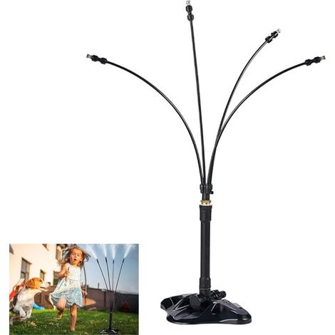 Un Système De Brumisation Extérieur Avec Un Tuyau De 8 Mètres, Portable Pour Se Rafraîchir En Été, Adapté Aux Jardins, Terrasses Et Piscines.