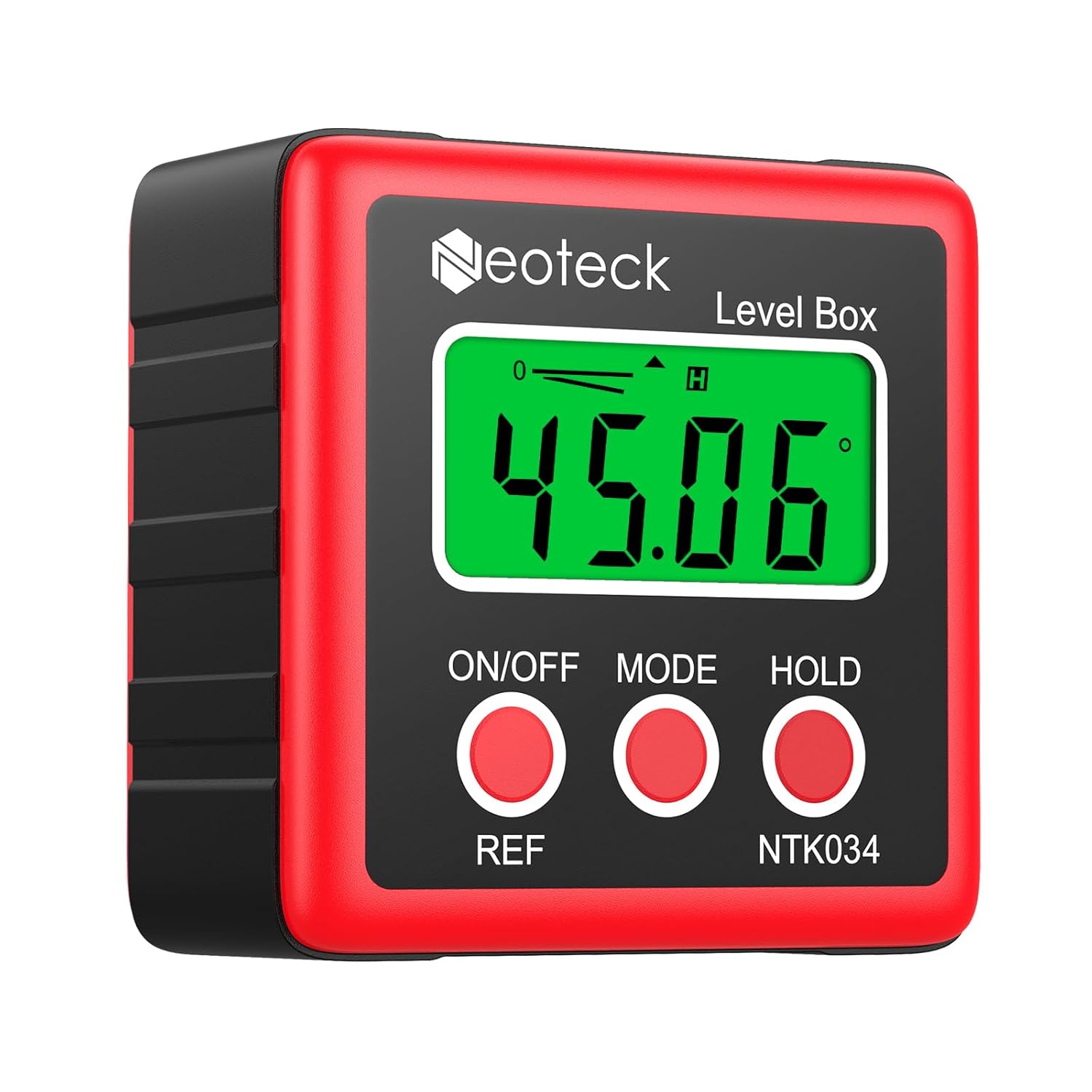 Digitaler Winkelmesser – Hochpräziser Magnetischer Goniometer ±0,1°, Hintergrundbeleuchtetes Display, Aluminiumgehäuse – Winkelmessgerät Für Baustellen, Schreinerei Und Garagen – Blau