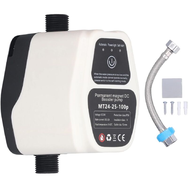 24 V, 100 W, 25 L Druckerhöhungspumpe, Vollautomatische, Intelligente Und Geräuscharme Wassererhöhungspumpe Für Wasserversorgungssysteme