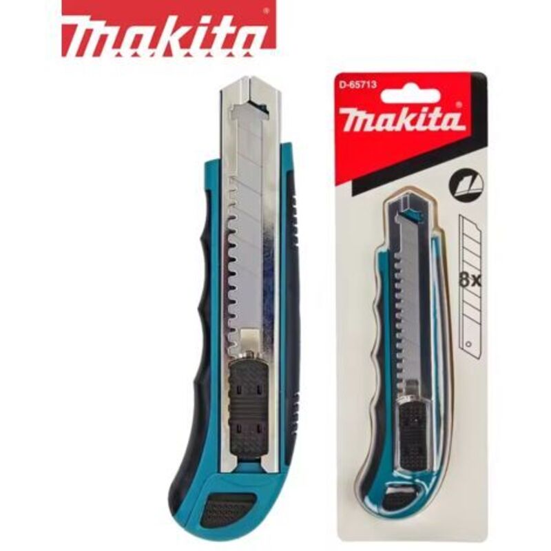Makita D-65713 Multifunktions-bastelmesser Mit 8-facher Kugelklinge, Einfach Zu Befüllen, Haushalts- Und Heimwerkerwerkzeug
