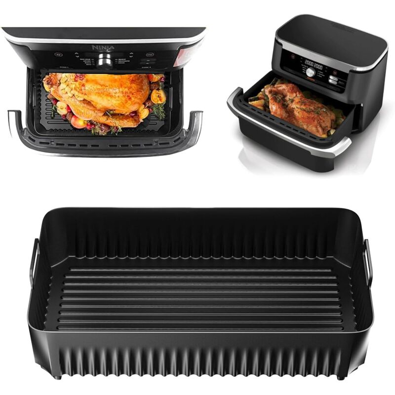 Zubehör Für Heißluftfritteusen, Silikonform Für Ninja Foodi Flex 10,4 L Af500eu, Silikonform Für Ninja Foodi Max Af500eu