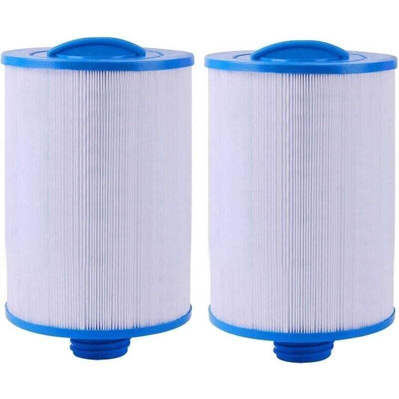 2er-pack Spa-filterkartuschen – Kompatibel Mit Unicel 6ch-940, Pleatco Pww50p3, Waterway 817-0050 – Filterleistung Für 45 M², Durchmesser 150 Mm, Höhe 241 Mm