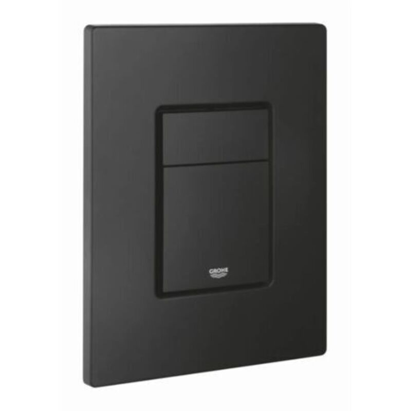 Grohe Even Dual-flush-platte, Anti-fingerprint-technologie, Mattschwarz (38966kf0)