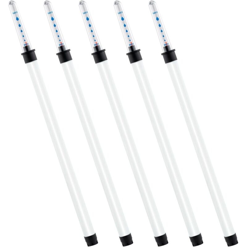 Mcbazel 5-teiliges Set Zur Messung Des Wasserstands In Hydrokultursystemen, Wasserstandsanzeiger Mit Schwimmer Für Pflanzen, Bodenfeuchtigkeitsanzeiger Für Zimmerpflanzen, 36 Cm