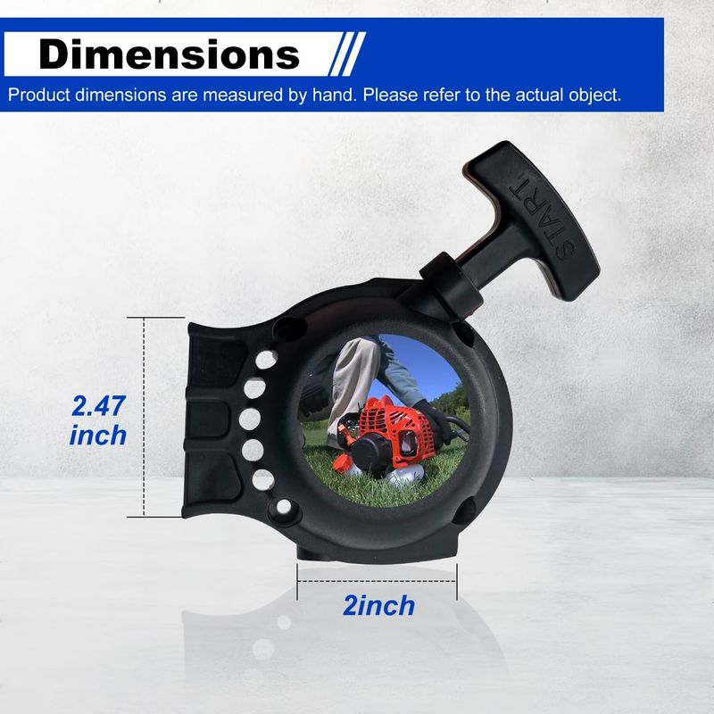 Automatischer Rückstoßstarter A051000941 A051000940 Mit Schraube - Kompatibel Mit Echo Srm-265, Srm-266, Pe-265 Und Anderen Freischneidern