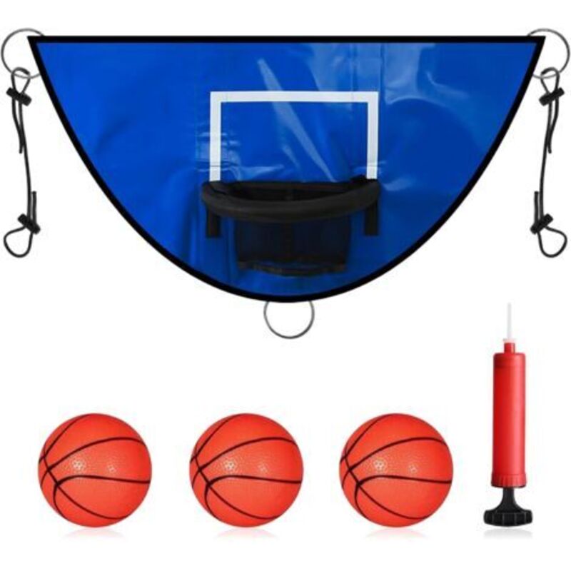 Trampolin-basketballkorb, Universal-basketballbrett, Mini-basketballkorb, Trampolin Mit Mini-basketball, Zubehör Für Kinder Und Erwachsene, Für Drinnen Und Draußen