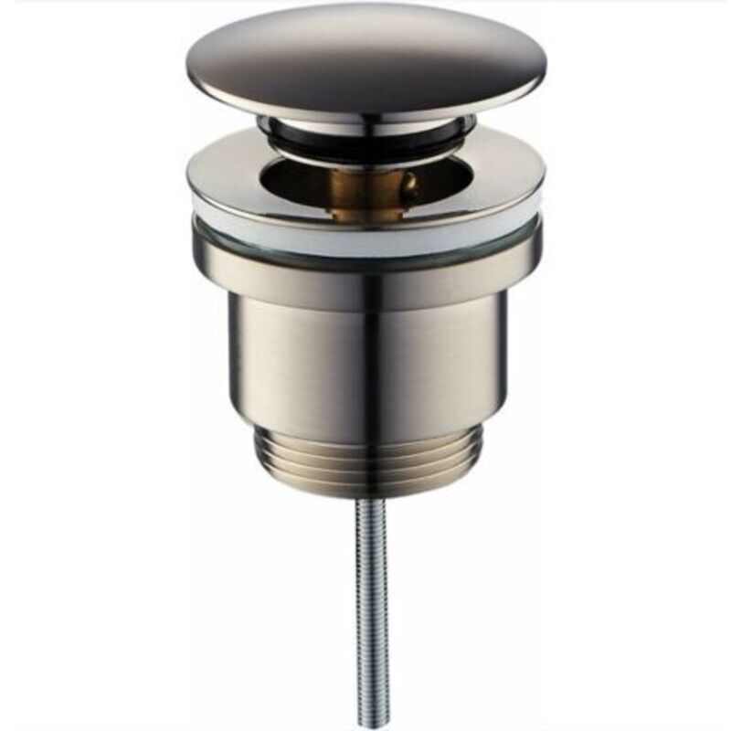Standard Runde Farbe In Gebürstetem Nickel Dammaster 18215 Gebürsteter Edelstahl-schrott