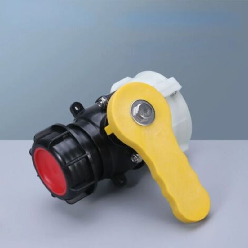 Hochwertiger Ibc-tankventiladapter Aus Kunststoff, Säure- Und Laugenbeständiger Kugelhahn, Eimer Dn50 Tonnen, Chr50 1000l