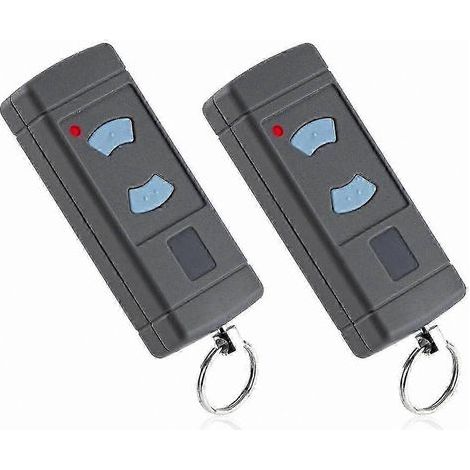 Lot De 2 Télécommandes Universelles De Remplacement Pour Portes De Garage, Compatibles Avec Les Systèmes 868 Mhz.