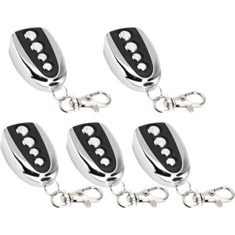 Fenoplasticalot De 5/10 Ouvre-porte De Garage Électrique À Télécommande, 433 Mhz Pour Clonage De Portail, De Garage, De Clonage Électrique Universel (5 Pièces)