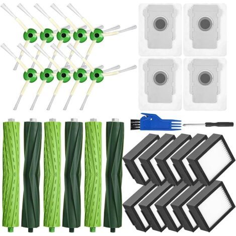 Fenoplasticaforehill Ersatzteile Für Irobot Roomba Serie I/e/j, I7 I7+ J7 J7+i3 I3+ I4 I4+ I6 I6+ I8 I8+ E5 E6, Zubehör Spazzola 3 Set