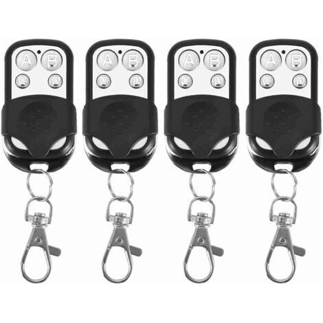 Fenoplasticatélécommande Sans Fil Universelle, 4 Pièces, Légère, Professionnelle, Simple, Pour Portes De Garage, Facile À Utiliser, Pour Automobiles