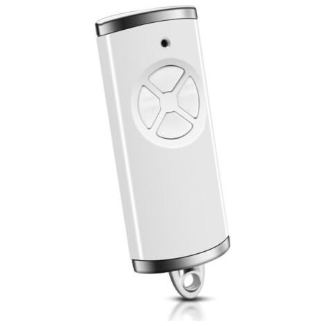 Fenoplastica868,3mhz Télécommande Portail, Télécommande De Porte De Garage Compatible Avec Hörmann Bs Hsm4 Hse2 Hs1 Hs4 Hsz1 Hsz2,bip Portail De Garage - Blanc (lot De 1)