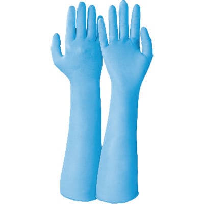Chemikalienschutzhandschuh SivoChem® 759, Kat. III, blau, Größe 9