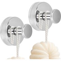 Lot De 2 Crochets À Ventouse En Inox, Sans Perçage, Autocollants, Pour Salle De Bain, Cuisine, Bureau