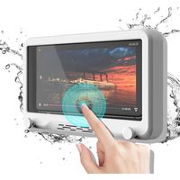 Étui Téléphone Étanche Avec Support Mural 360°, Idéal Douche & Salle De Bain - Compatible Smartphones
