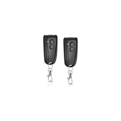 Piece 433,92 Mhz Telecommande Porte Garage, 2 Boutons Telecommande Portail, Compatible Avec Ecostar Rsc2, Rse2 Telecommande, Compatible Avec Liftronic 500, 700, 800 Porte De Garage