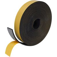 (25mm X 3mm X 10m, Noir)joint Fenetre Isolation Anti Froid, Joint Isolation Pour Porte Fenêtre Autocollante Pour Portes, Joint Fenêtre Isolation Du Bruit, Joint De Fenêtre Joint En Mousse