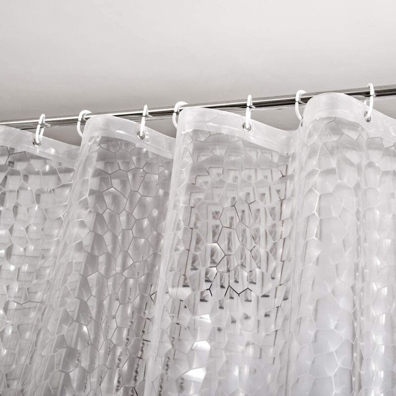 Rideau De Douche Transparent 180x200 Cm