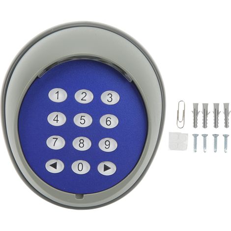 Clavier Sans Fil Portail Automatique – Signal Fort Pour Moteur De Porte