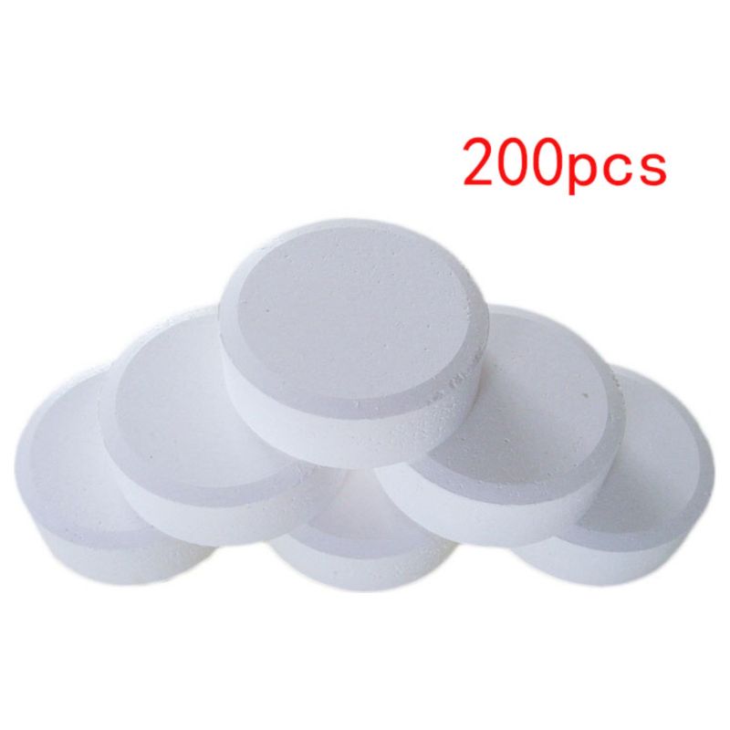 200 Multifunktionale Chlortabletten Zur Sofortigen Desinfektion Von Schwimmbädern Und Whirlpools