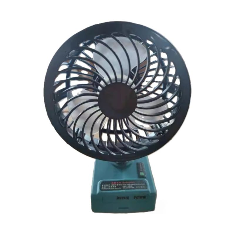 Irovami 5-zoll-campingventilator, Kompatibel Mit Makita 18v-akkus, Bürstenloser Motor, 2 Geschwindigkeitsstufen, Für Den Einsatz Im Freien Und In Der Werkstatt