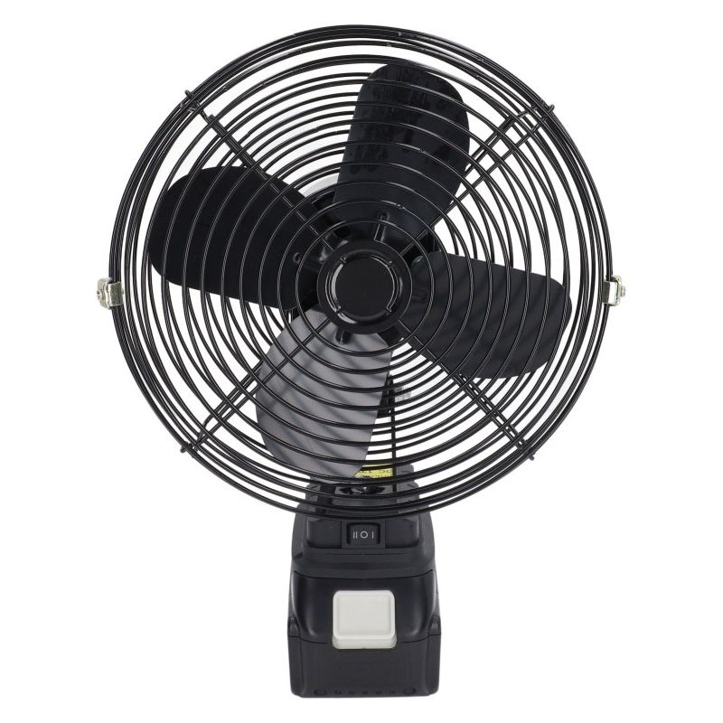 Wiederaufladbarer Tragbarer Ventilator Von Irovami – 30 W, 8 Zoll, 18 V, Kompatibel Mit Bl1830-1860-akkus, Für Camping/baustellen