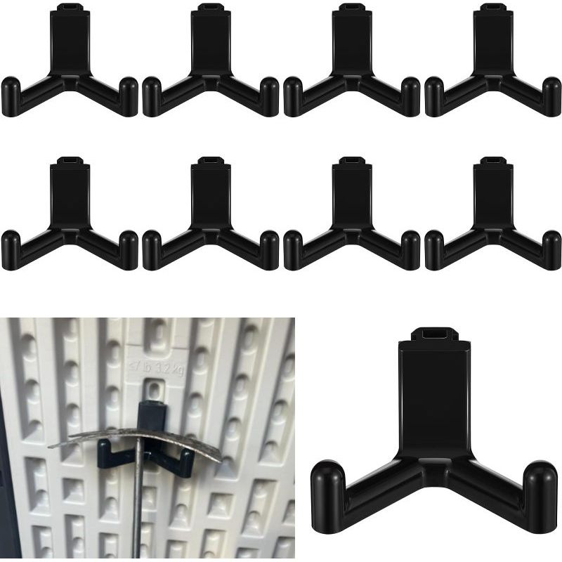 10er-pack Yaocom Abs-haken – Aufbewahrung In Garage Und Gartenhaus, Kompatibel Mit Lifetime 60305/60118/60127/60138/60141