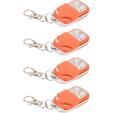 Télécommande De Porte Automatique, 433.92mhz, Porte-clés Pour Porte Coulissante, 4 Pièces