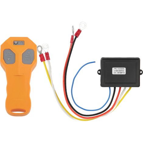 Kit De Télécommande De Treuil Sans Fil Universel, Contrôleur Électrique Étanche Avec Récepteur 434mhz Pour Camion Atv