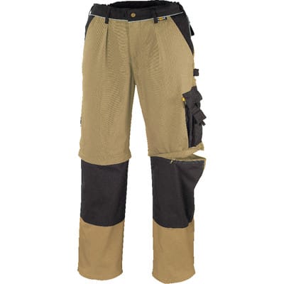 Bundhose TOBAGO 8350, khaki/schwarz, Größe 64