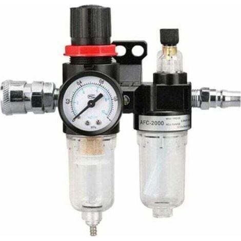 1/4-zoll-druckluftfilterregler, Druckwasserabscheider, Öl-wasser-abscheider, Druckminderer, Pneumatischer Gasdruckmesseranschluss Für Kompressor