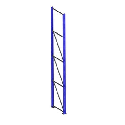 Ständer 85/20 4400 x 800mm RAL 5010 kpl. mutipal S mit Schlüssellochung