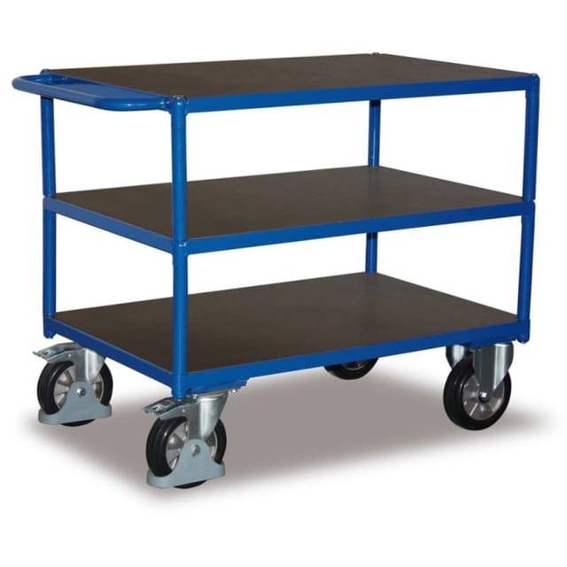Schwerlast Tischwagen 1000kg mit 3 Ladeflächen à 1995 x 800mm