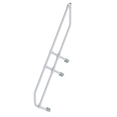 Handlauf Aluminium für Treppe 60° Stufenanzahl 6