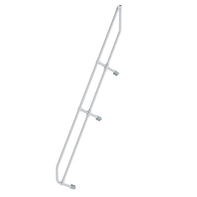 Handlauf Aluminium für Treppe 60° Stufenanzahl 10