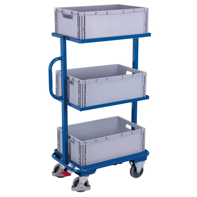 Beistellwagen 200 kg mit Kästen