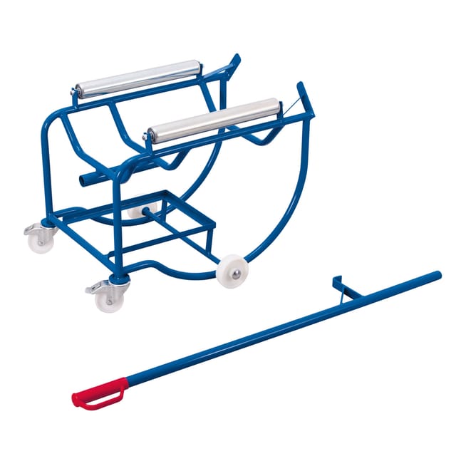 Fasskipper 250 kg mit 2 Stahlrollen