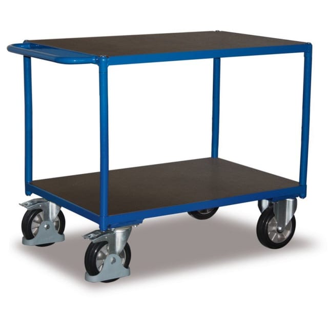 Schwerlast Tischwagen 1000kg mit 2 Ladeflächen à 1195 x 800mm