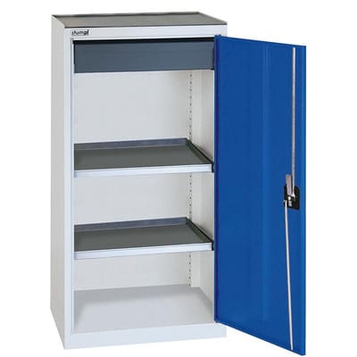 Werkzeugschrank 1 SL 2WA 1000x500x500 gra/b