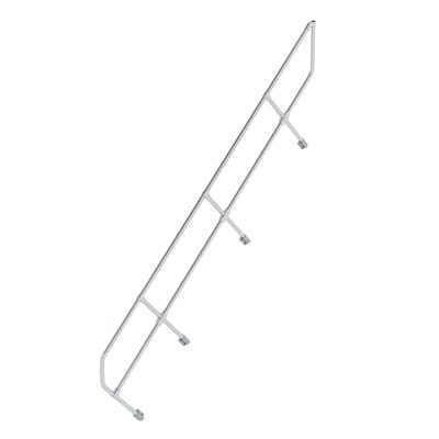Handlauf Aluminium für Treppe 45° Stufenanzahl 12